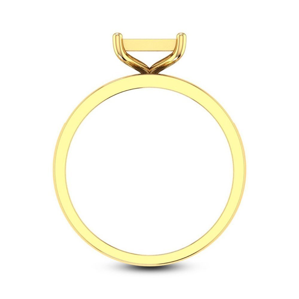 Refine Square Zircon Luxury Princess Fashion Square Rings for Women,EVGG1262